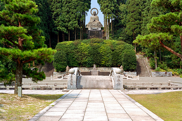 蓮華院誕生寺 奥の院の池 image